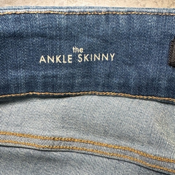 Liverpool Ankle Skinny Sienna 10/30 Pull-On Medium Blue Rinse Stretch - Picture 5 of 11